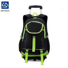 new arrival strong waterproof boy school bags with wheel